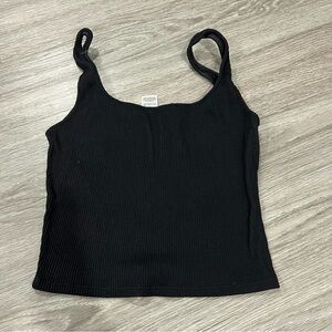 Dynamite Black Ribbed Camisole